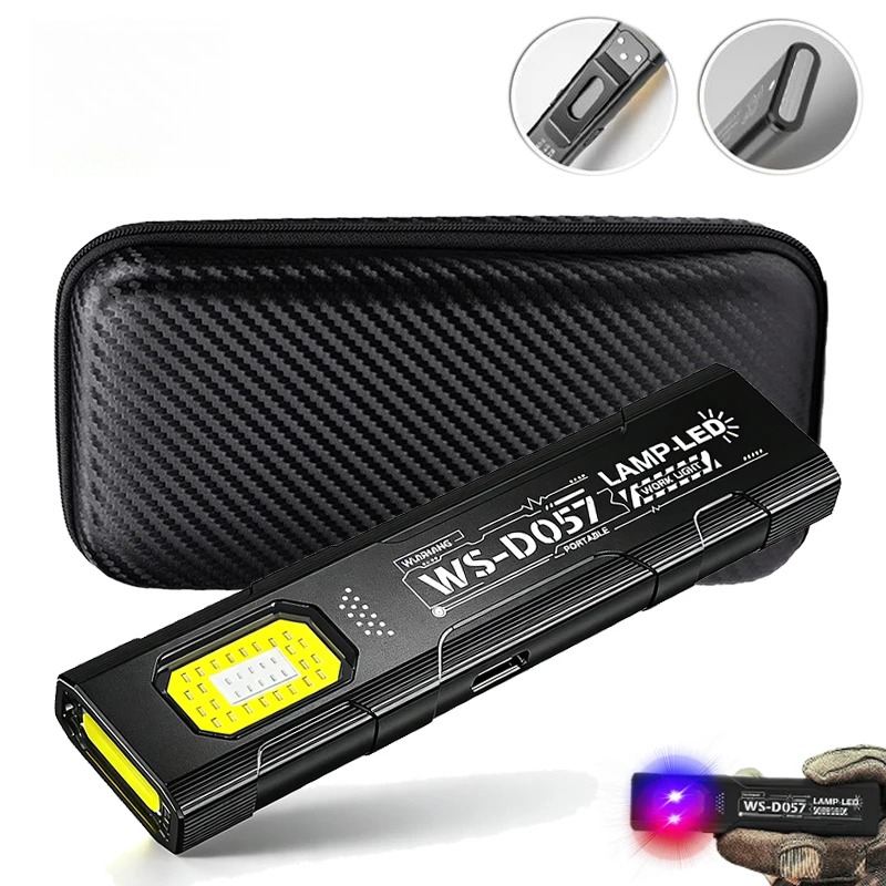 Outdoor Lighting Beacon - LED-Schlüsselanhänger-Taschenlampe USB-C Wiederaufladbare Tragbare Fackel mit