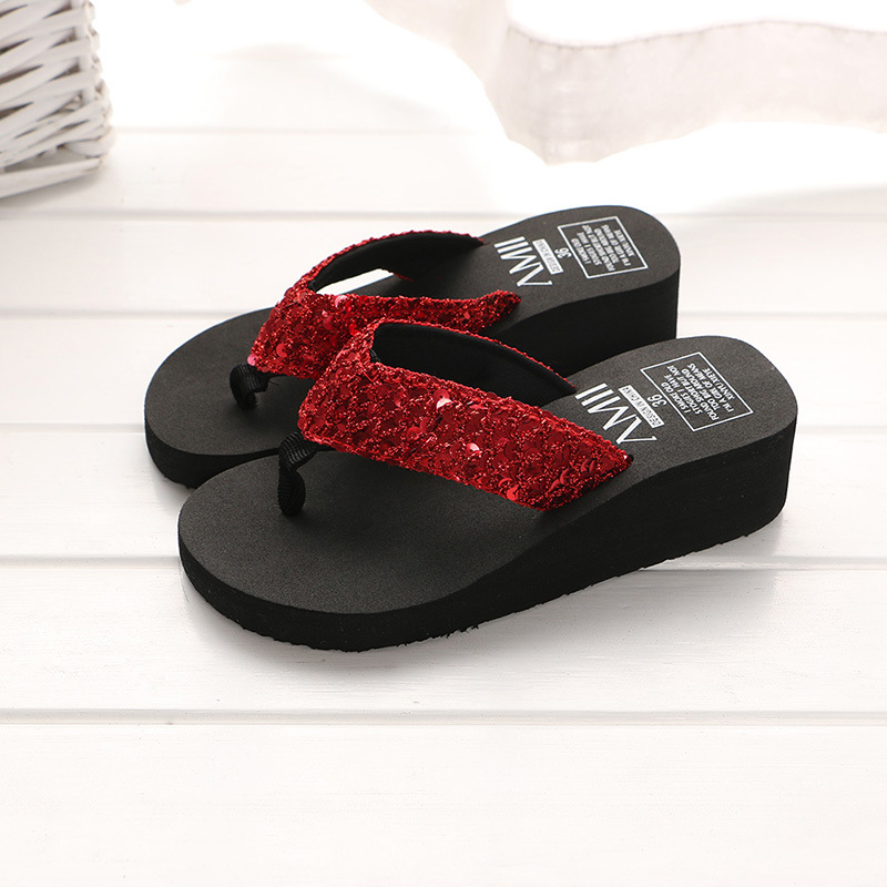 Outdoor Lighting For Your House - Sommer Pailletten Hausschuhe Frauen Sandalen Schuhe