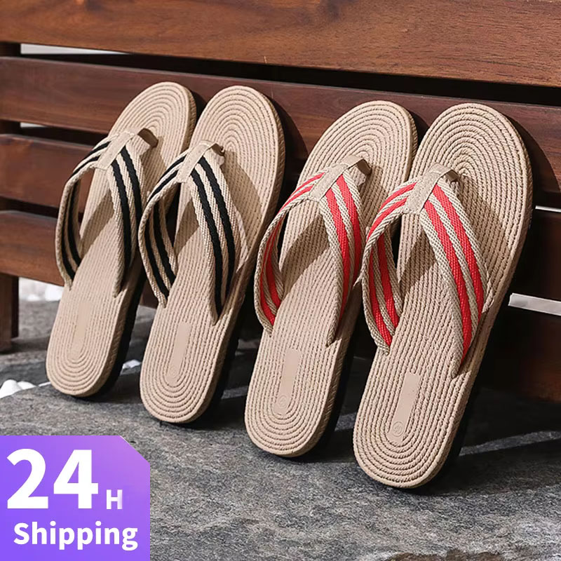 Outdoor Lighting For Your House - Sommer Männer Flip-Flops Flache Sandalen Outdoor