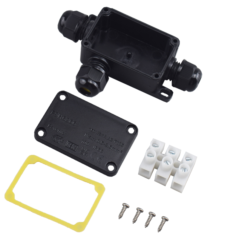 Outdoor Lighting Wire Connectors - 3-Wege-Anschlussdose für den Außenbereich, wasserdicht, IP66,