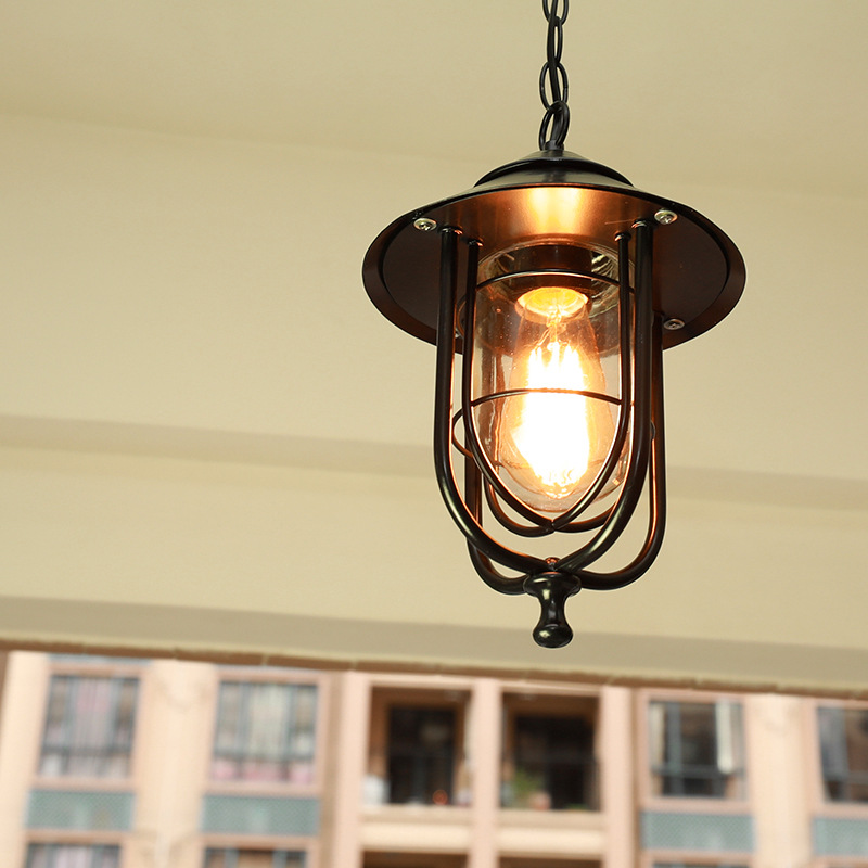 Outdoor Lighting Restaurant - Outdoor Kronleuchter Vintage Loft Anhänger Licht