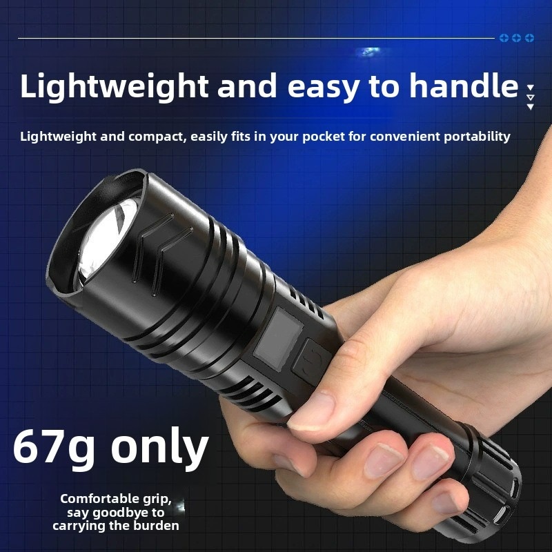 Outdoor Lighting The Range - 1 Stück Multifunktionale Outdoor-Taschenlampe mit Starkem