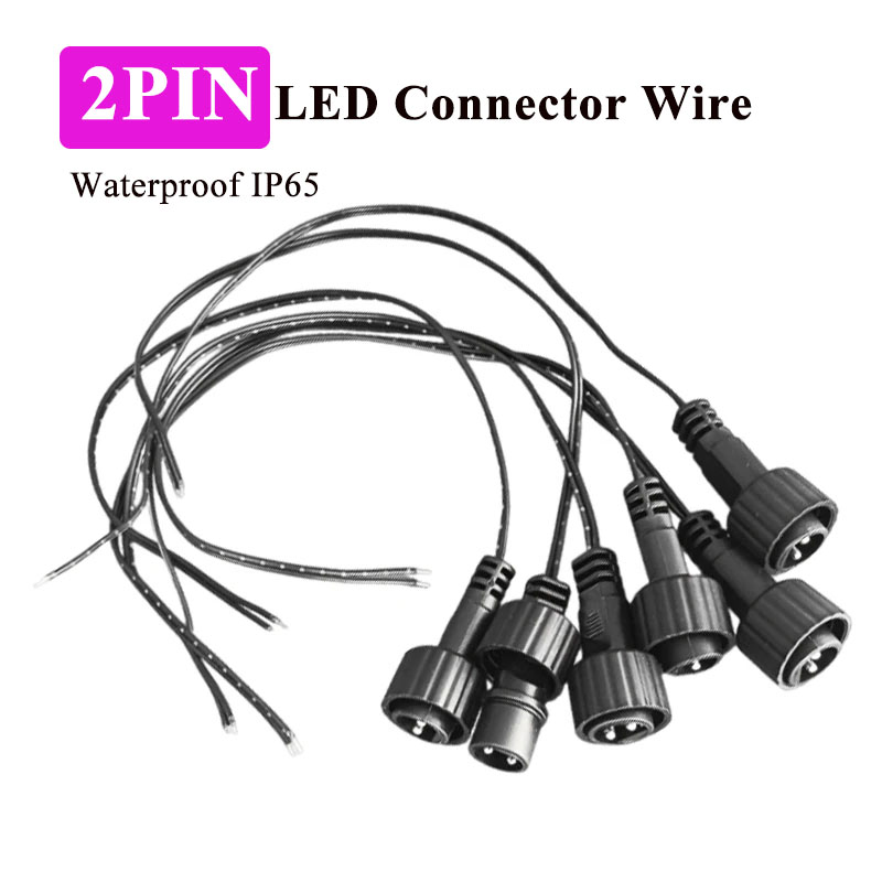 Outdoor Lighting Wire Connectors - Outdoor 2-Pin LED-Verbinder mit 25cm Kabel