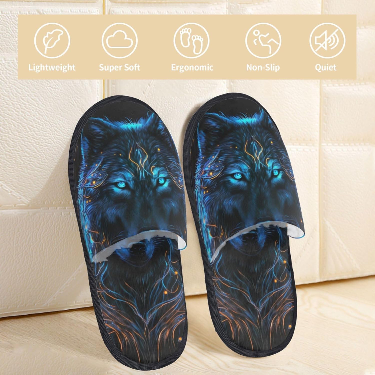 Cool Blue Light Wolf Print Dam – Outdoor Lighting On House Bewertung und Preis