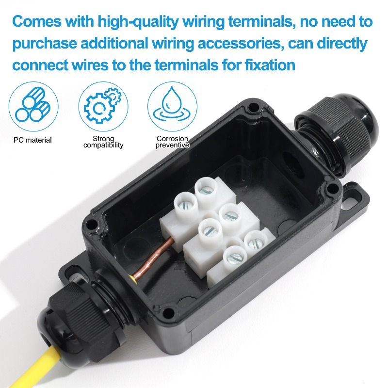 450 V Outdoor Wasserdicht IP66 – Outdoor Lighting Wire Connectors Bewertung und Preis