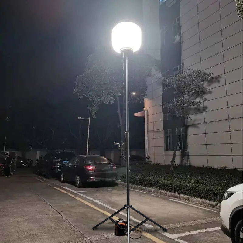 Teleskopmast für den Außenbere – Outdoor Lighting Rental For Party Bewertung und Preis