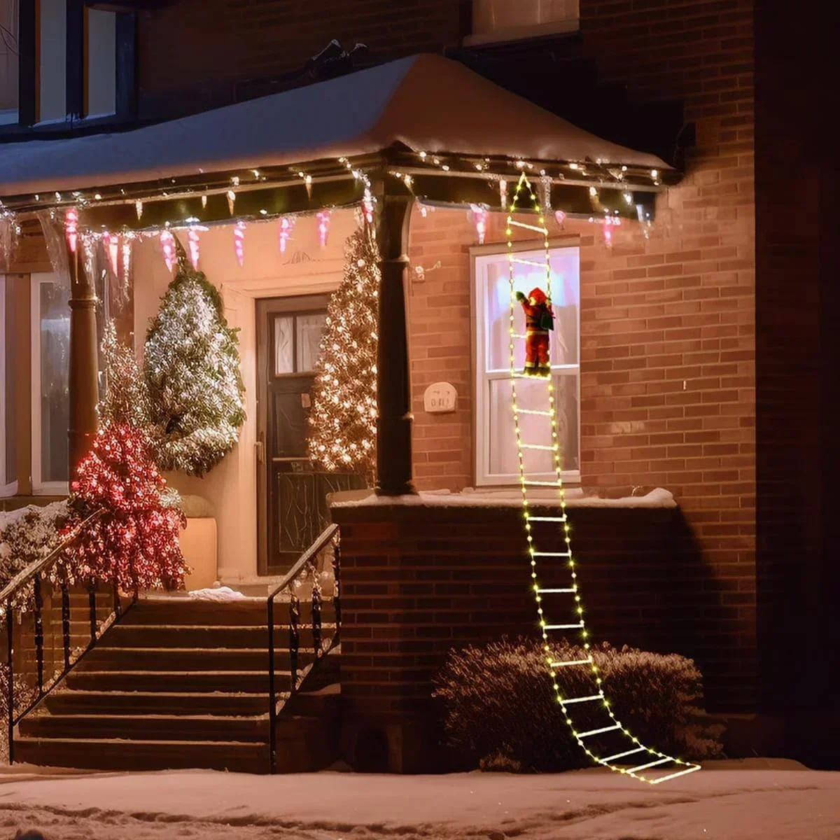 LED-Leiter Licht für Weihnacht – Outdoor Lighting Xmas Bewertung und Preis