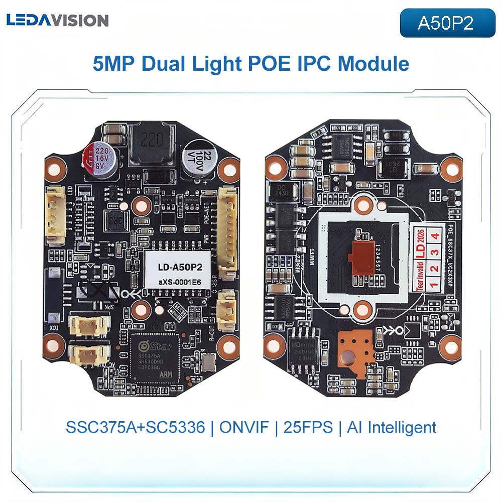 A50P2 5MP POE IP-Kamera-Boardm – Outdoor Lighting No Electricity Bewertung und Preis