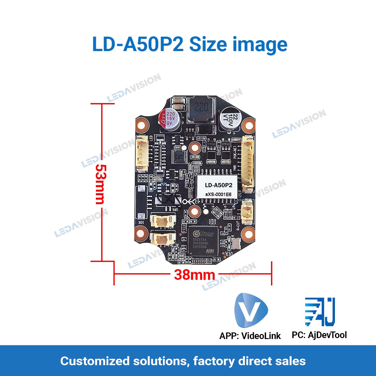 A50P2 5MP POE IP-Kamera-Boardm – Outdoor Lighting No Electricity Bewertung und Preis