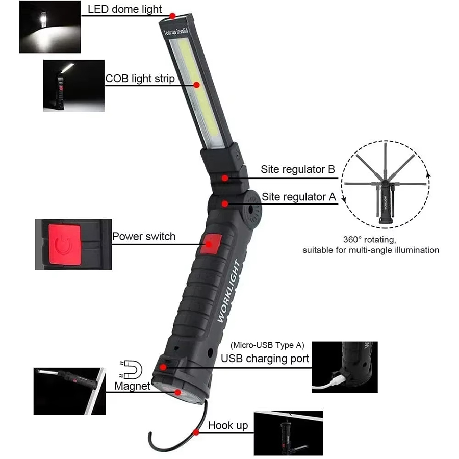Tragbare LED-Taschenlampe mit  – Outdoor Lighting Beacon Bewertung und Preis