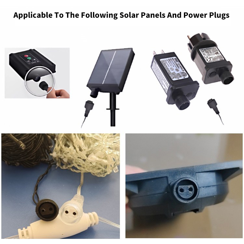 2-Pin-LED-Verbinder mit 25cm V – Outdoor Lighting Wire Connectors Bewertung und Preis