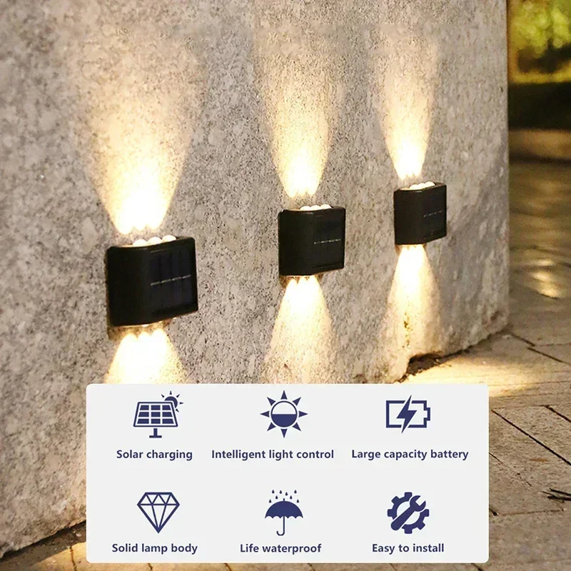 LED Solarleuchte für Außen, Wa – Outdoor Lighting Beacon Bewertung und Preis