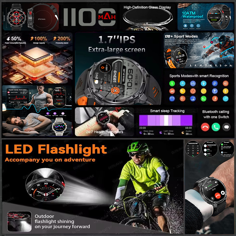 T-REX 3 Militär-Smartwatch für – Outdoor Lighting Battery Operated Bewertung und Preis