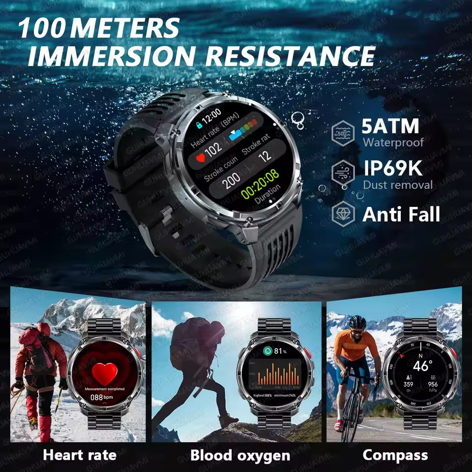 T-REX 3 Militär-Smartwatch für – Outdoor Lighting Battery Operated Bewertung und Preis