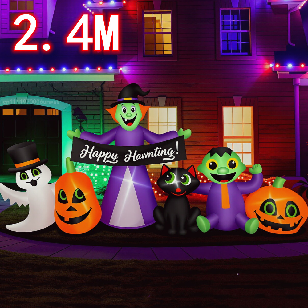 2,4 m große Halloween-Dekorati – Outdoor Lighting For Front Of House Bewertung und Preis