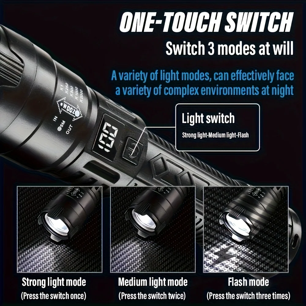 Ultrahelle LED-Taschenlampe, 2 – Outdoor Lighting The Range Bewertung und Preis