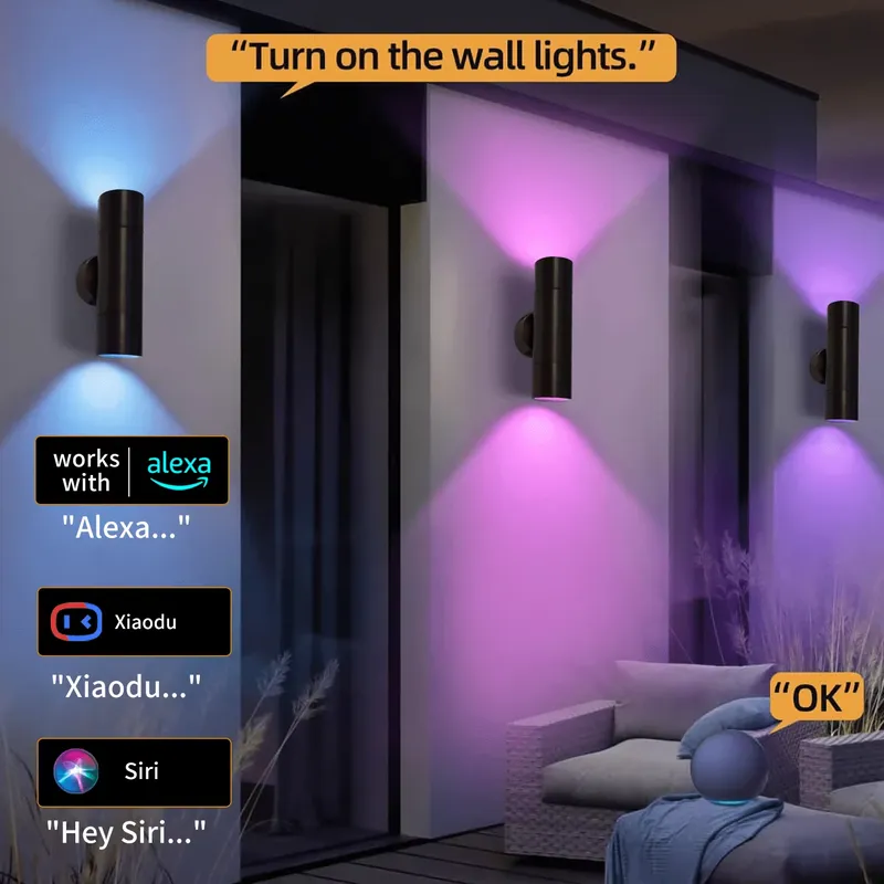 Langlebige Messing-LED-Außenwa – Outdoor Lighting Pathway Bewertung und Preis