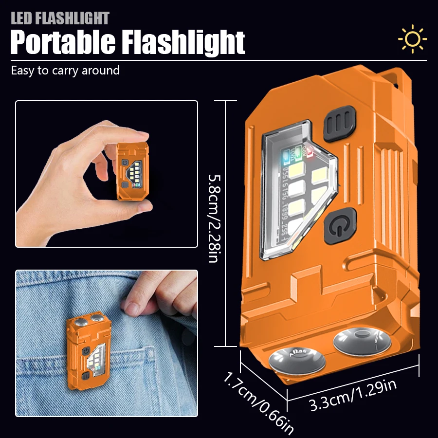 Mini-Schlüsselanhänger, EDC-Ta – Outdoor Lighting Beacon Bewertung und Preis