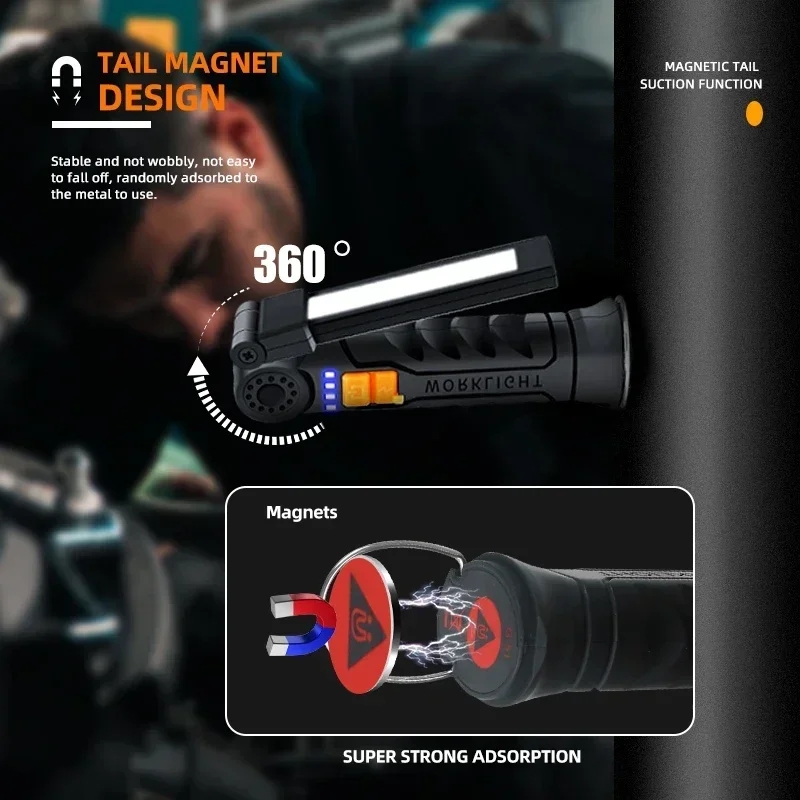 Tragbare COB-LED-Taschenlampe, – Outdoor Lighting Beacon Bewertung und Preis