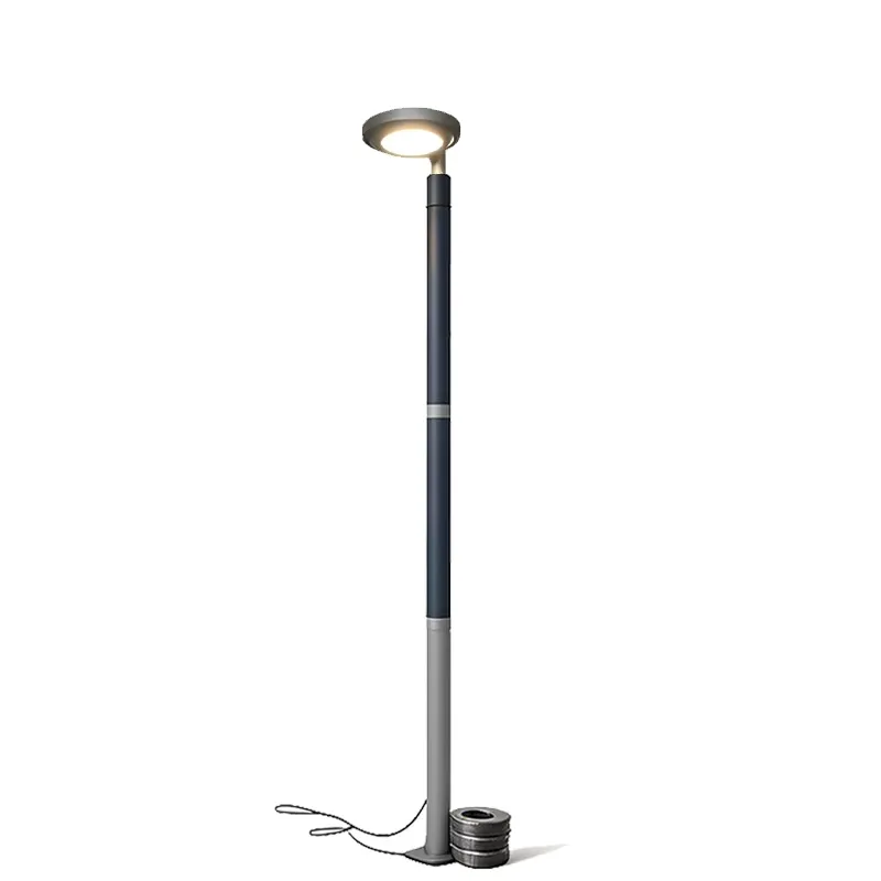 LED-Gartenlampe mit Stahlmast, – Outdoor Lighting The Range Bewertung und Preis