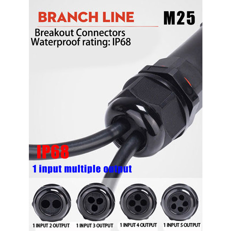 IP68 Wasserdichter Steckverbin – Outdoor Lighting Wire Connectors Bewertung und Preis