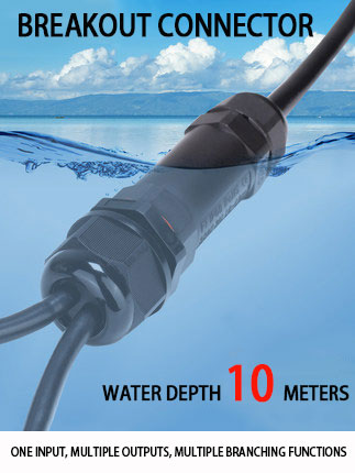 IP68 Wasserdichter Steckverbin – Outdoor Lighting Wire Connectors Bewertung und Preis