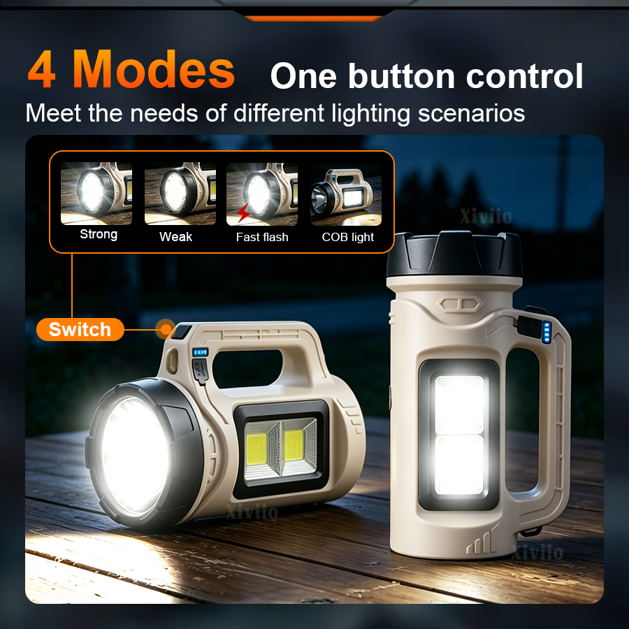 مصباح LED محمول متعدد المشاهد  – Outdoor Lighting Beacon Bewertung und Preis