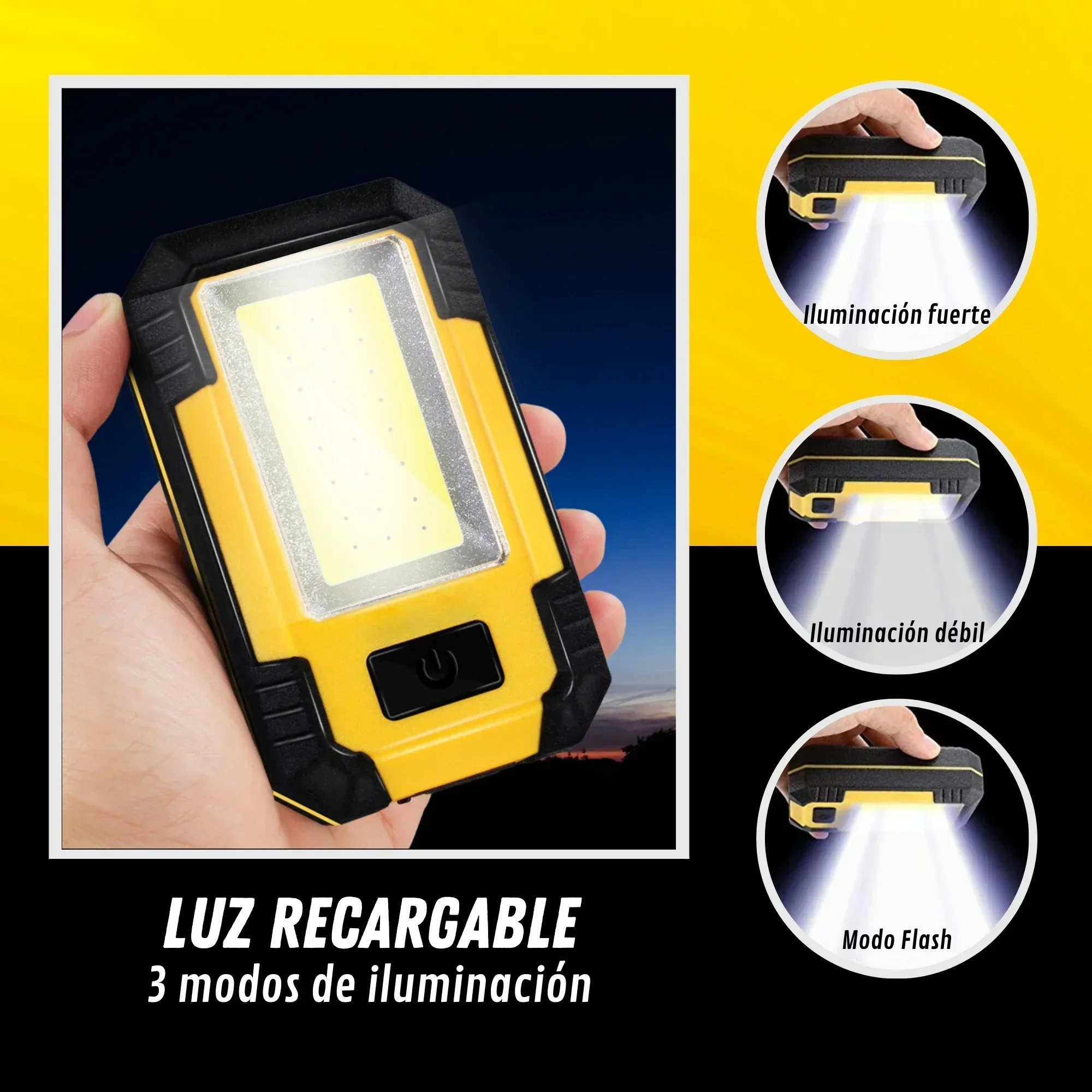 Wiederaufladbare 4000mAh Arbei – Outdoor Lighting Beacon Bewertung und Preis