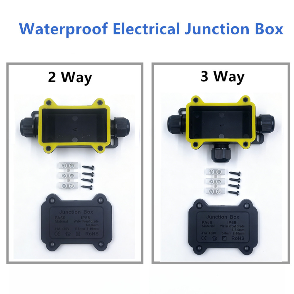 IP68 Wasserdichte Anschlussdos – Outdoor Lighting Wire Connectors Bewertung und Preis