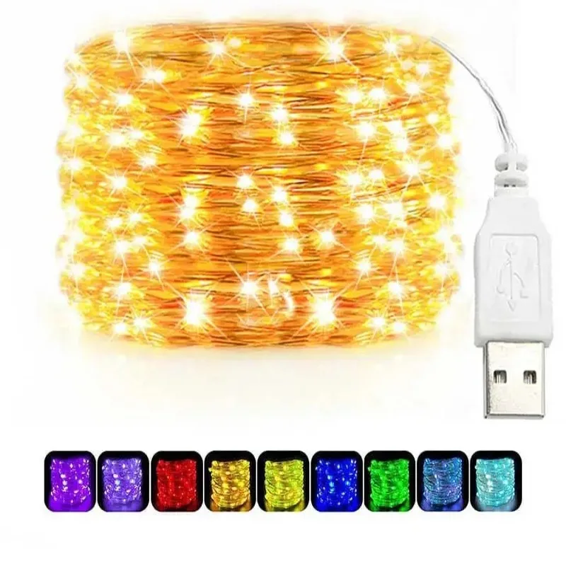 USB LED Lichterketten Kupfer S – Outdoor Lighting No Wiring Bewertung und Preis