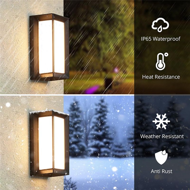 Vordachleuchte mit 3 Farboptio – Outdoor Lighting For Front Of House Bewertung und Preis