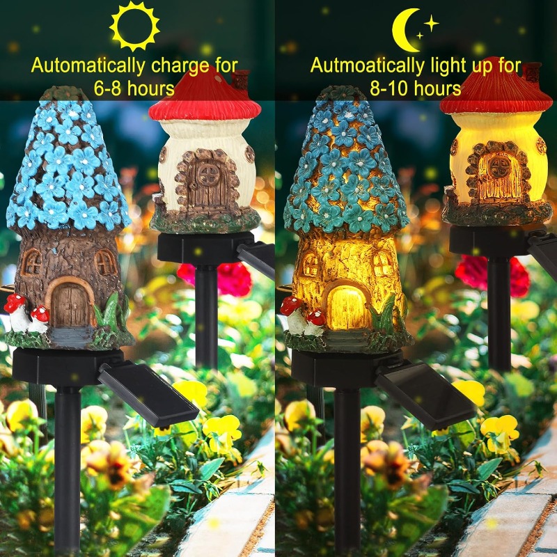 Neue Solar-Harz-Blumenhausleuc – Outdoor Lighting For Front Of House Bewertung und Preis