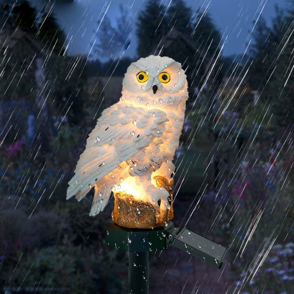 Solar-Eulen-Statue Gartenleuch – Outdoor Lighting Beacon Bewertung und Preis
