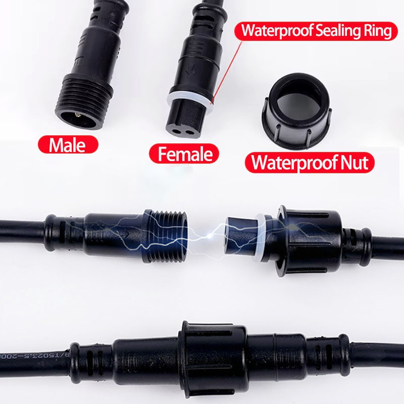 Wasserdichtes Kabelverbinder-S – Outdoor Lighting Wire Connectors Bewertung und Preis