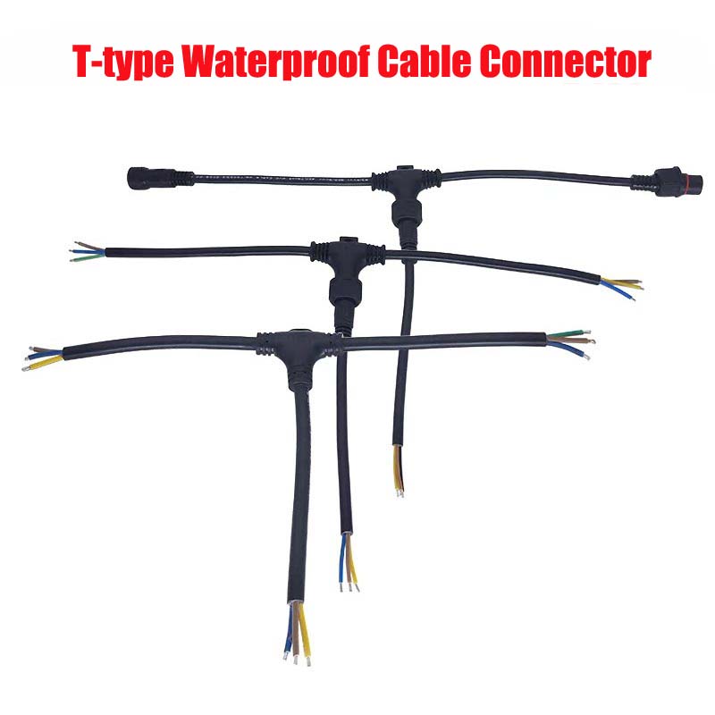 T-förmiger Wasserdichter Kabel – Outdoor Lighting Wire Connectors Bewertung und Preis