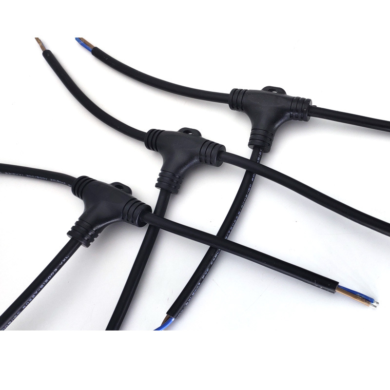 T-förmiger Wasserdichter Kabel – Outdoor Lighting Wire Connectors Bewertung und Preis