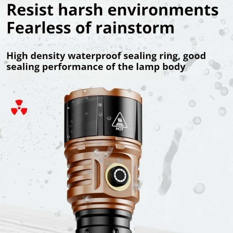 Starke LED-Taschenlampe mit Ho – Outdoor Lighting For Camping Bewertung und Preis