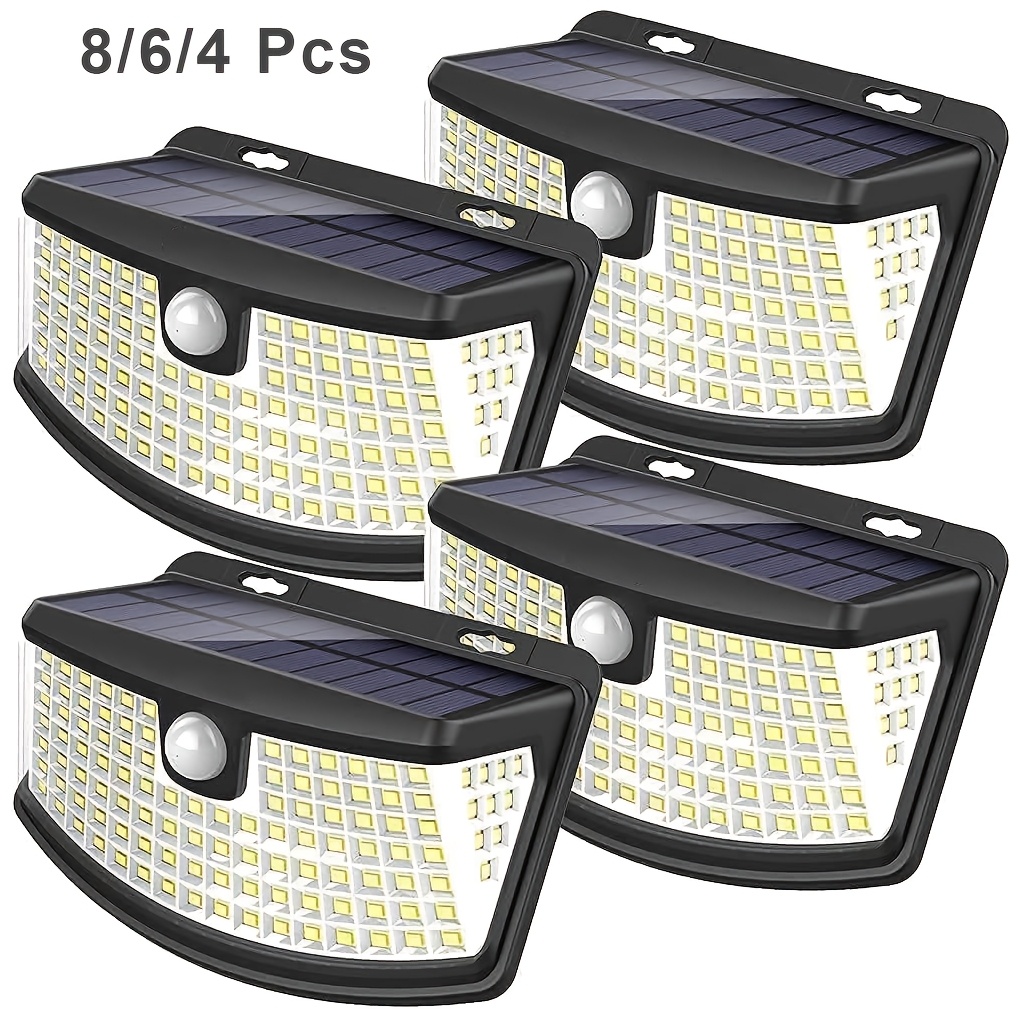 8/6/4er-Pack Solar-Bewegungsse – Outdoor Lighting Pathway Bewertung und Preis
