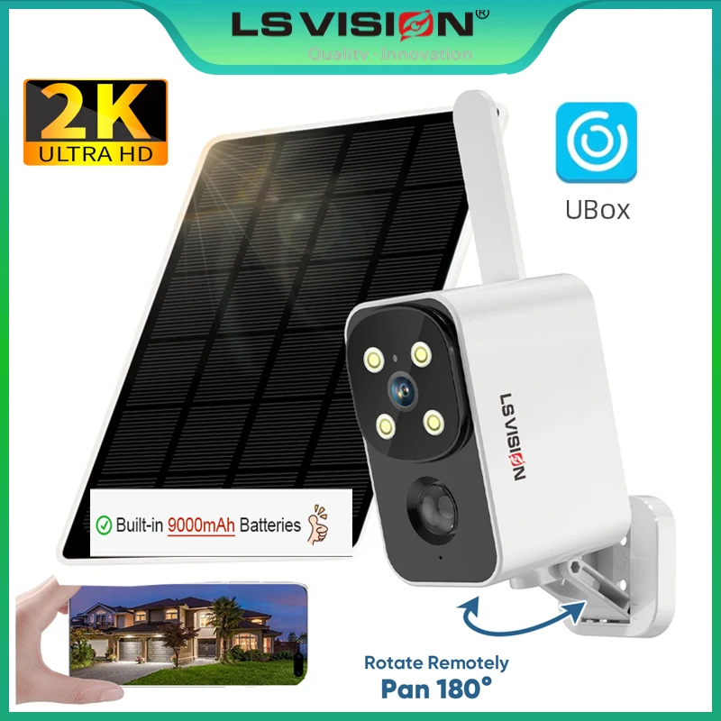 LS VISION Outdoor Solar Kamera – Outdoor Lighting Video Bewertung und Preis