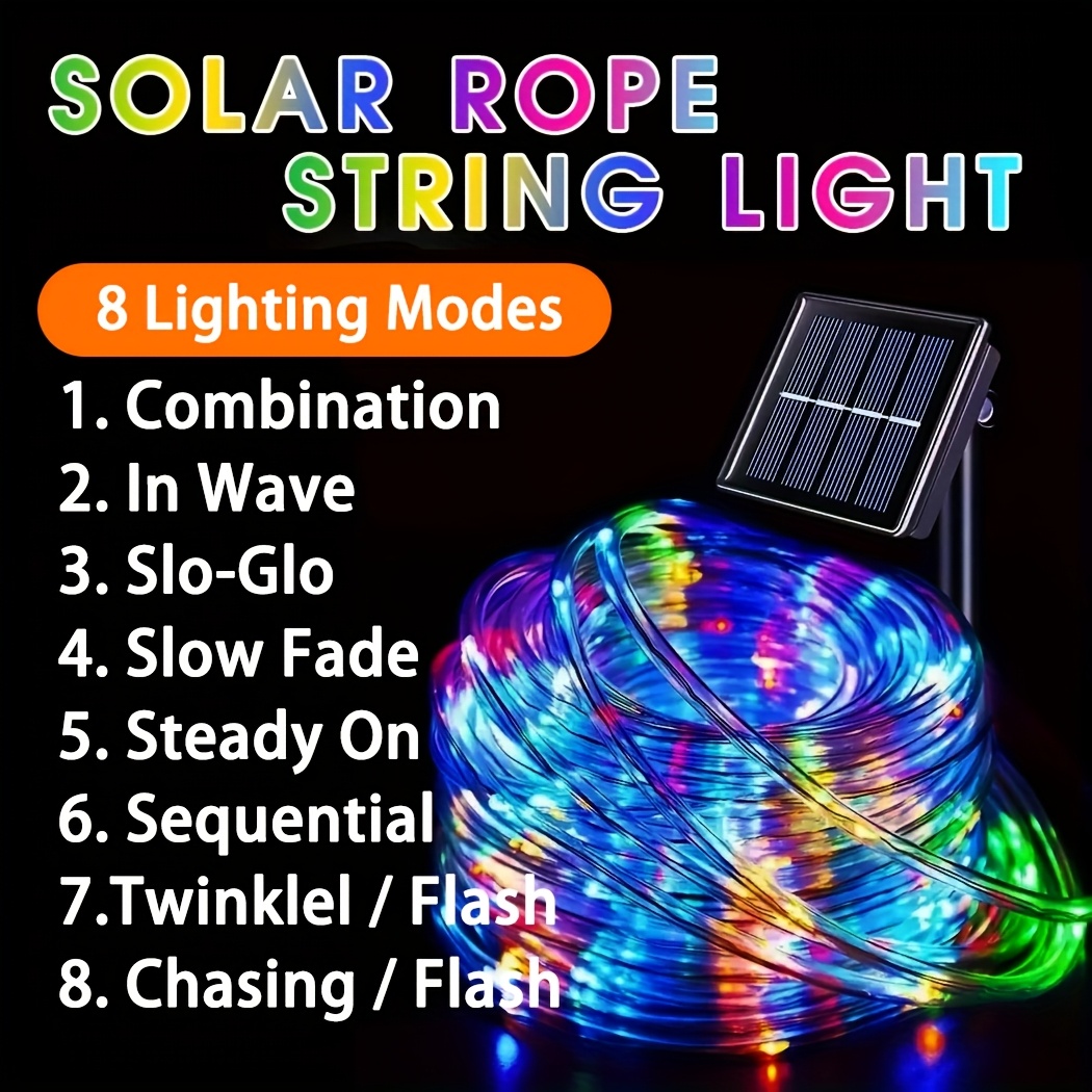 Outdoor Solar-LED-Lichterkette – Outdoor Lighting Xmas Bewertung und Preis