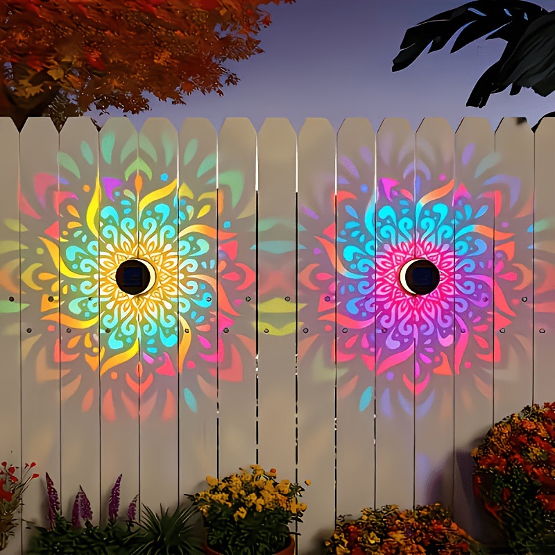 Solar-LED-Wandleuchte Mandala- – Outdoor Lighting On House Bewertung und Preis