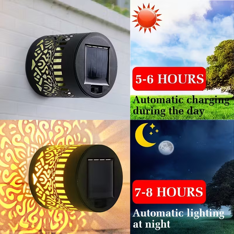 Solar-LED-Wandleuchte Mandala- – Outdoor Lighting On House Bewertung und Preis