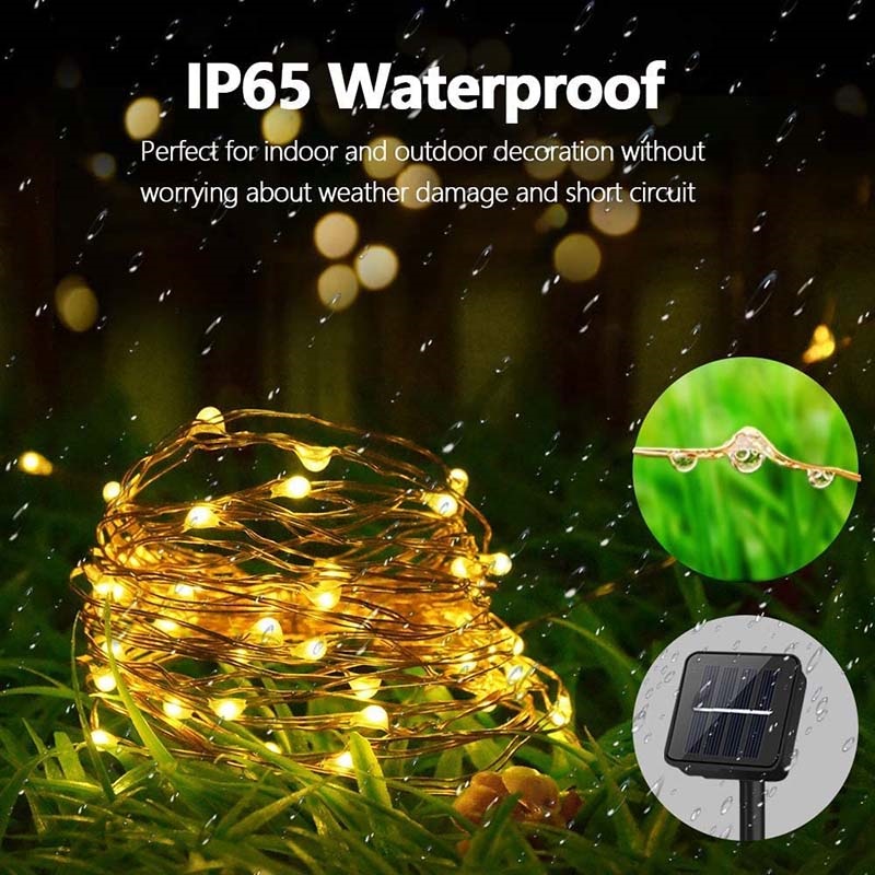 Outdoor LED Solar Fee Lichterk – Outdoor Lighting No Wiring Bewertung und Preis