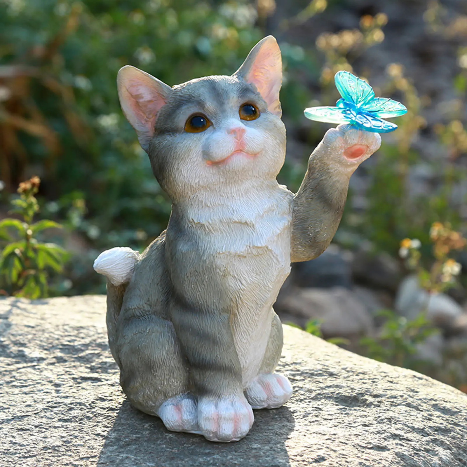 Outdoor Katze Skulptur Figur A – Landscape Spike Light Bewertung und Preis
