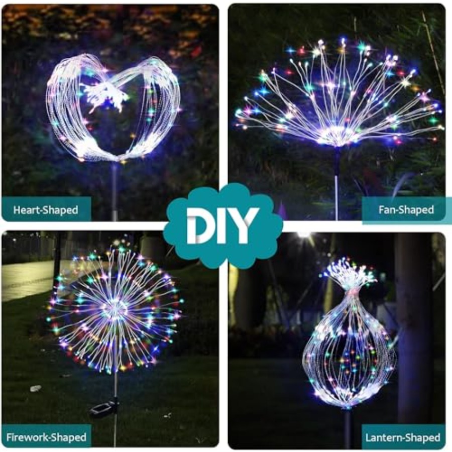 Solar-Feuerwerkslichter, Beleu – Outdoor Lighting Pathway Bewertung und Preis